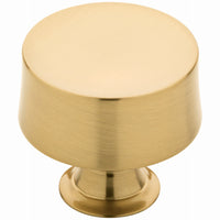 Drum Cabinet Knob, Champagne Bronze, 1-1/4-In. Round