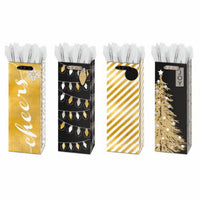 Festive Bottle Gift Bag