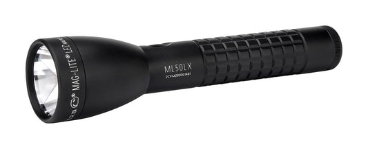 Maglite Ml50Lx 490 Lumens Black Led Flashlight C Battery