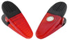 Master Magnetics 07520 3.5" X 1.25" Opaque Red Magnetic Clips 2 Count