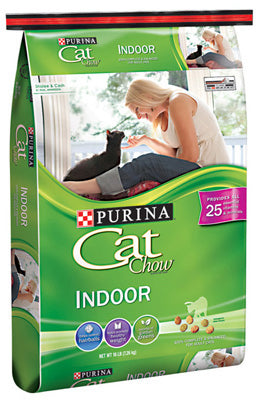 Cat Food, Indoor Formula, 15-Lb. Bag