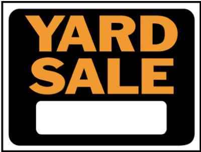 Hy-Ko English Yard Sale Sign Plastic 9 in. H x 12 in. W (Pack of 10)
