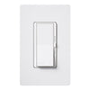 Lutron  Diva  White  600 watts 3-Way  Dimmer Switch  1 pk