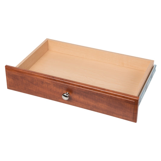 Easy Track 4 in. H X 24 in. W X 14 in. L Wood Deluxe Drawer
