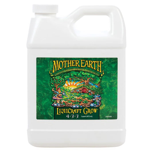 Mother Earth Liquicraft Grow Hydroponic Plant Nutrients 1 qt.