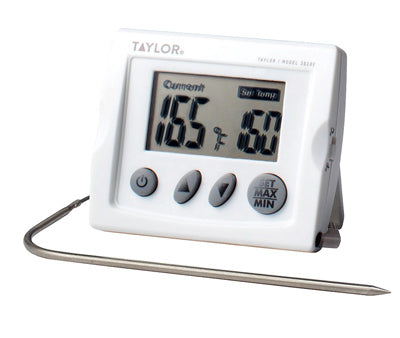 Digital Food Thermometer With Probe, Alarm