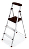 Tricam Rubbermaid 51.2 in. H X 19.7 in. W X 3.5 in. D 225 lb. capacity 3 step Aluminum Folding Step