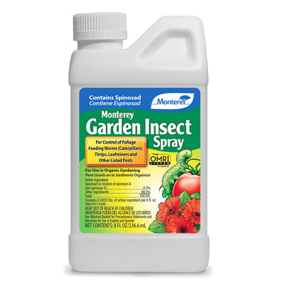 Monterey Organic Insect Control Liquid Concentrate 8 oz