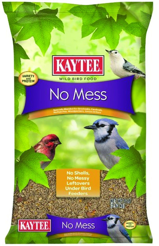 KAYTEE PRODUCTS  Assorted Species  Wild Bird Food  Sunflower Chips  8 lb.
