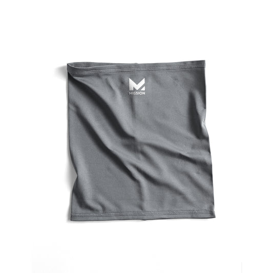 Mission Youth Charcoal Neck Gaiter 1 pk