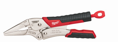 Milwaukee  Torque Lock  9 in. Forged Alloy Steel  Long Nose Pliers
