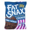 Fat Snax - Cookie Double Chocolate Chips 2ct - Case of 20-1.4 OZ