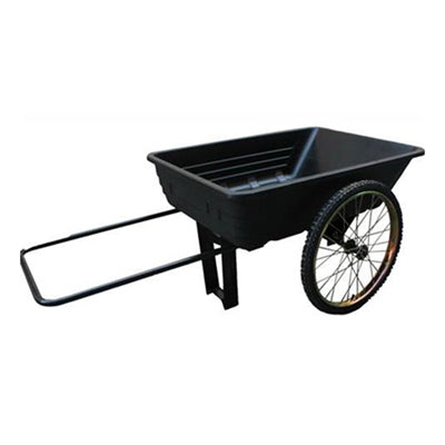 Push Cart, Bicycle Tire, 10-Cu. Ft., 300-Lb. Capacity