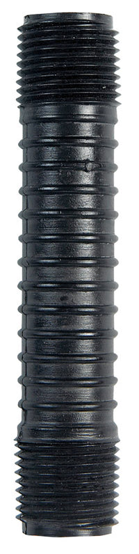 NDS  1/2 in. Dia. x 4 in. L Flexible Nipple