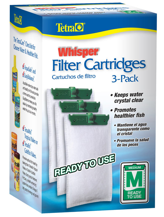 Tetra 26218 Medium 5-15 Carbon Filter Cartridges 3 Count