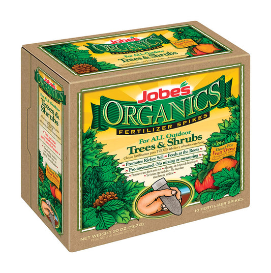 Jobe's  Organics  Spikes  Organic Root Feeder  0.25 lb.