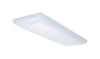 Metalux  WSC  32 watts 48 in. 4 lights Fluorescent Wraparound Light Fixture