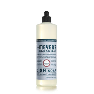 Mrs. Meyer's Clean Day Snowdrop Scent Liquid Dish Soap 16 oz 1 pk (Pack of 6)
