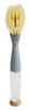 Full Circle Fomo Gray Bamboo/Plastic Foam Dispensing Dish Brush