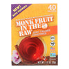 Monk Fruit In The Raw - Swtnr Mnk Fruit N Rw Keto - Case of 8-40 PKT