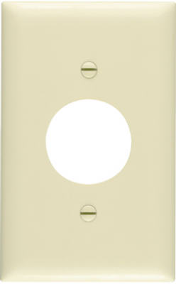 Wall Plate, Single-Outlet, Urea, Ivory