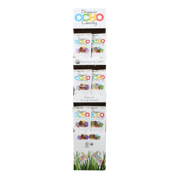 Ocho Candy - Caramelos de exhibición de Pascua 2flv - Caja de 24 - CT (paquete de 24)