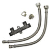 Watts Stainless Steel Gas Water Heater Sensor Valve and Supply Line Kit