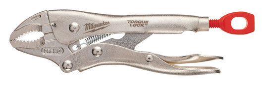 Milwaukee  Torque Lock  5 in. Forged Alloy Steel  Curved Jaw Locking Pliers