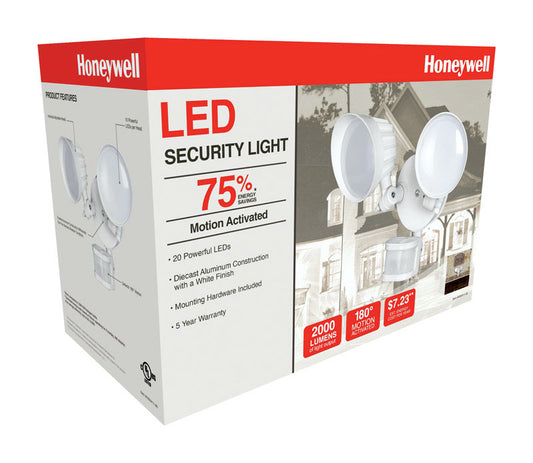 Honeywell  Dusk to Dawn  Plug-In  LED  Black  2 Stage Security Light