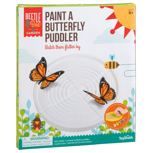 Toysmith Beetle & Bee Garden Kit Ceramic Multicolored 8 pc