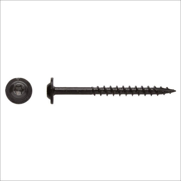 Tornillo de cabeza cónica SCW STR BK 10 x 2-1/2"