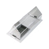 Deflect-O Clear Plastic Magnetic Air Conditioning Deflector 4-1/4 H x 14 W in. for Floor Registers