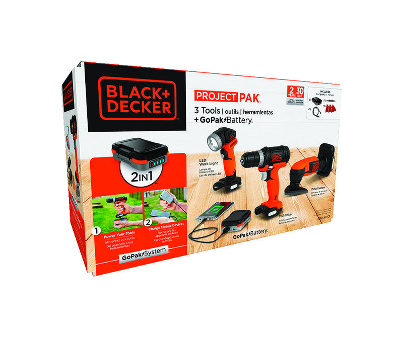BLACK+DECKER GoPak 12-Volt Max 1.5 Amp-Hour Lithium Power Tool