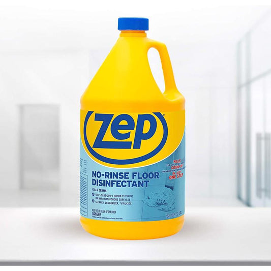 Zep No Scent Floor Disinfectant Liquid 1 gal. (Pack of 4)