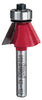 Freud 15/16 in. D X 1 in. X 2-3/16 in. L Carbide Chamfer Router Bit