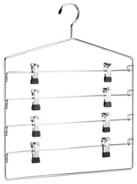 Organize It All 0300-B 4 Tier Swing Arm Slack Rack With Clips