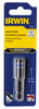 Irwin 2.25 in.   Alloy Steel Magnetic Bit Holder 1/4 in.   3-Flat Shank 1 pc