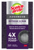 Scotch Brite 77222-R 4.4 X 2.5 Purple Extreme Scrub Scour Pads 2 Count (Pack of 6).