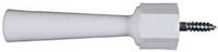 Soft Jamb Doorstop, Wall-Mount, White, 2-Pk.
