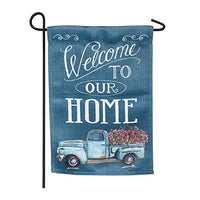 TRUCK WELCOME SUEDE FLAG
