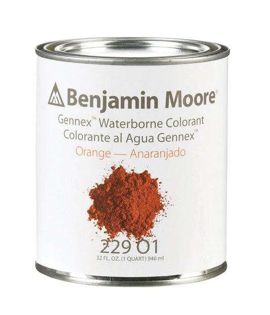 Benjamin Moore  Gennex  Orange  Colorant Systems  1 qt.