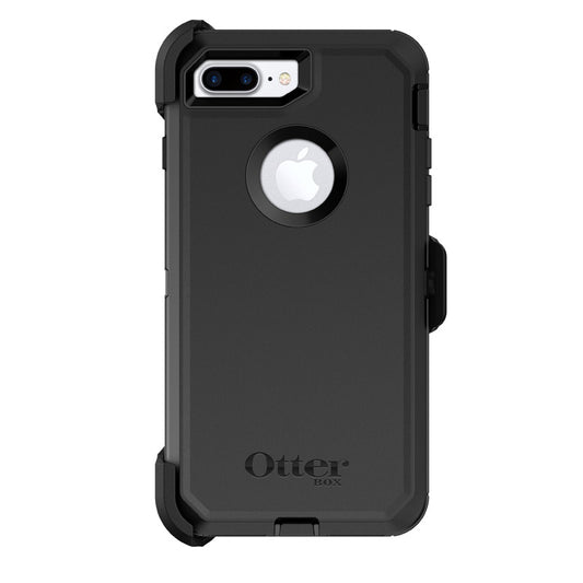 Otter Box  Defender  Black  Cell Phone Case  For Apple iPhone 7 Plus