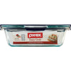 Pyrex 8 in. W x 8 in. L Baking Dish Blue/Clear (Pack of 3)