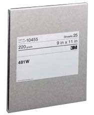 3M 10459 100 Grit Silicon Carbide Screen Cloth (Pack of 25)