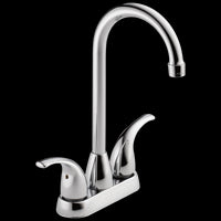 Peerless Tunbridge™: Two Handle Bar-Prep Faucet