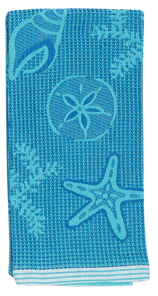 Kay Dee R2080 17" X 28" Starfish Jacquard Towel (Pack of 6)