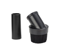 Shop-Vac 7 in.   L X 6 in.   W X 1-1/4 and 1-1/2 in.   D Round Brush 2 pc