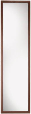 Erias 49 in. H x 13 in. W Natural Brown Plastic Mirror (Pack of 10)