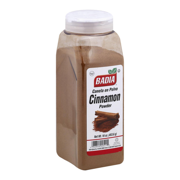 Especias Badia - Canela en polvo - Caja de 6 - 16 oz.