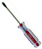 Great Neck A-Series 1/4 in. S X 4 in. L Slotted  Screwdriver 1 pc